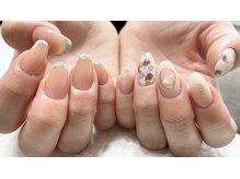 ネイル シスター(nail sister)/ちぐはぐステンドグラスネイル