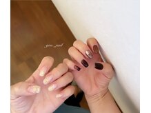 ユーネイル(you._nail)/アシンメトリーネイル