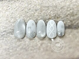 ニット柄