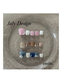 エトワールネイル 前橋川原店(Etoile)/★★7月定額デザイン★★