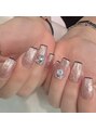 クリスタルネイル ボンベルタ橘店(CRYSTAL NAIL)&nbsp;ビジューネイル