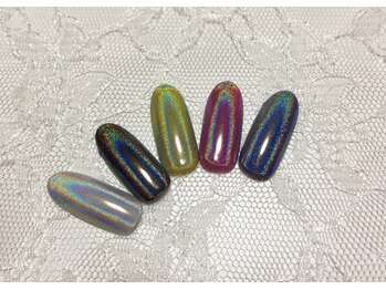リコ ネイル(RIKO NAIL)/ラメグラデーション