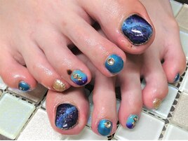 エスニック風冬ネイル★