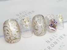 ネイルフロンティア 吉祥寺(NAIL FRONTIER)/繊細ミラーアート11980円