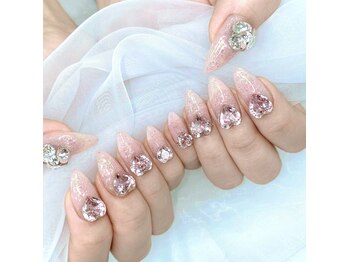ティーアンドビー ネイルスタジオ(T&B NAIL STUDIO)/トレンドワンホンちゅるんネイル