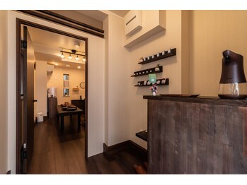 ウェルヴィー(Wellvie)/受付から施術室