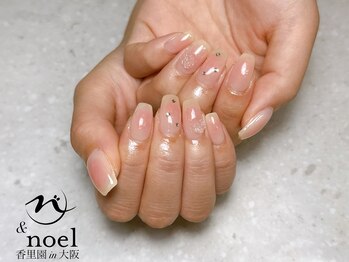 ノエル(Noel)/ちゅるん×ピンクチークネイル