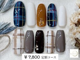 【¥7,800 定額アートコース】