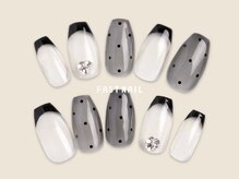 ファストネイル イオンモール常滑店(FAST NAIL)/フレンチ/ドット【12384】