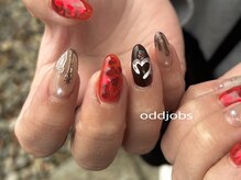 オッドジョブス ネイルアンドアイラッシュ 府中店(odd jobs Nail & Eyelash)/【パラジェル】バレンタイン