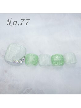 はあとねいる 難波店/フットネイル：No.77
