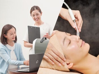 イービーシーシー 名古屋栄(e.b.c.c.)の写真/【初めての方でも安心◎自分の肌に合うケアに出会える】肌質検査機での3D肌診断&プロのカウンセリング付き