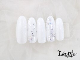白ラメニュアンスデザイン