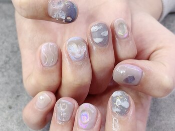 プライズアイリス アイラッシュ 池袋東口店(prize Iris eyelash)/うるうるゆめかわネイル