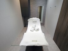 ソシエ 大宮店(SOCIE)の雰囲気（パーソナルスペースが保たれた個室で贅沢トリートメントを♪）