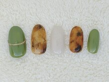 ふるーる/べっ甲ネイル