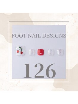 はあとねいる JR宇都宮駅東口店/Foot Nail Design 126