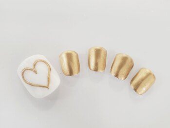 ビーケア 自由が丘店(B.care)/フットネイル￥7480