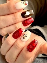 爪屋べっぴん堂/　バレンタインネイル