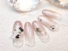 ネイルサロン ドルチェネイル 柏店(Dolce.Nail)/【ワンホンコース】キティちゃん
