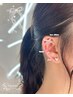耳ツボジュエリー単品のご予約は【インスタのdm】から承っております♪