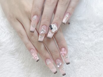 スペラ 大宮店(Spera)/フレンチに大流行のクロムネイル