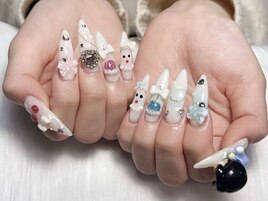 雪だるま・リボン・チェリー