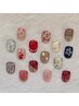 【フット】選べる親指アート or ワンカラ― ¥3300