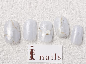 アイネイルズ 梅田店(I nails)/ニュアンスシンプルネイル ¥7200