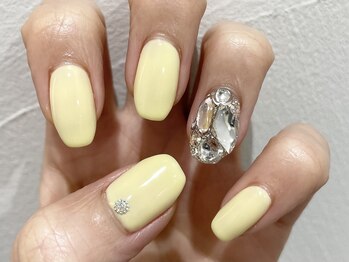 クォーターリゾートネイル(QUARTER RESORT nail)/ジュエルネイル☆