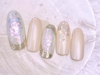 ネイルサロンフォーユー(for u)/ミラーネイル¥6980