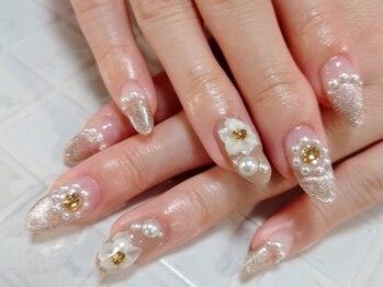 エムネイル(M nail)の写真/＜初回アート10本やり放題＞ ハンド6600円とリーズナブル♪ソフトジェル付け替えオフは毎回無料♪
