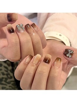 コーヒーカラーニュアンスグラデ