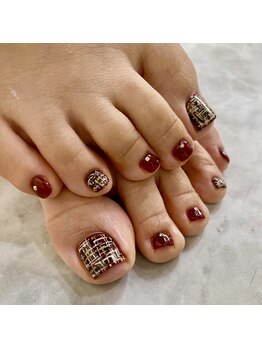 アイラス うるま市/【ツイードネイル】