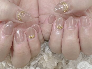 ハニービービー(Honey Bee Bee)/ベージュオフィスネイル