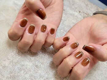 グラムスラム 福島店(GLAMSLAM)の写真/【パラジェル認定】豊富なデザインから選べる♪がっつりアートで大人気♪[定額クーポン￥6800～￥8800]