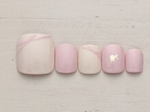 ネイルミックス イオンモール仙台上杉店(Nail Mix)/バレンタインバイカラー　4990円