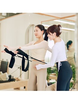 アルピラティス 池尻大橋(AruPilates)の写真/産後の骨盤のゆがみ・体型/姿勢崩れ・疲れに。無理なく整えるマンツーマンピラティス【池尻大橋徒歩3分】