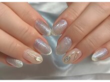 ニーネイル 阿波座(nii_nail)/大人綺麗めデザイン