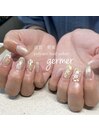 貝殻埋め込みデザイン★