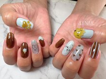 アズネイル(A's NAIL)の雰囲気（アートの種類が豊富☆ネイルパーツも多数◎持込デザインOK！）