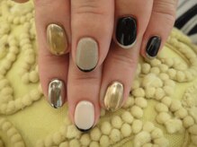 リリフリー(riri Free)/カラー　ミラーネイル