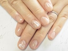 フレイムス アイラッシュ アンド ネイル(FRAMES)/ヌーディーカラー×ワイヤー