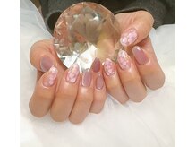 ユメリアネイル(YUMERIA NAIL)/桜ネイル