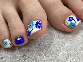 ～花×フットネイル～