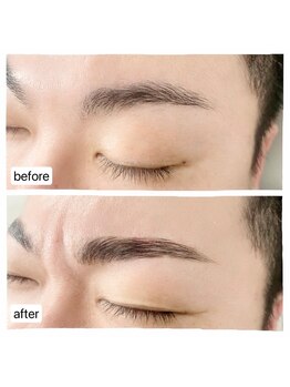 ダリア(DAHLIA)/メンズ　ブロウリフト