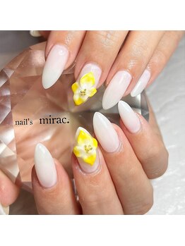 ネイルズミラク(nail's mirac.)/フラワーネイル