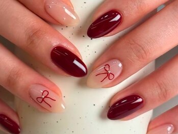 クリスマスデザインネイル