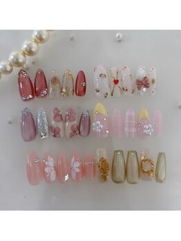 ネイルサロン プリティア 博多店(Pritia)/【期間限定】Flower Collection