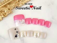 スウィーティーネイル 町田東口店(Sweetie Nail)/【フット】定額アートコース １